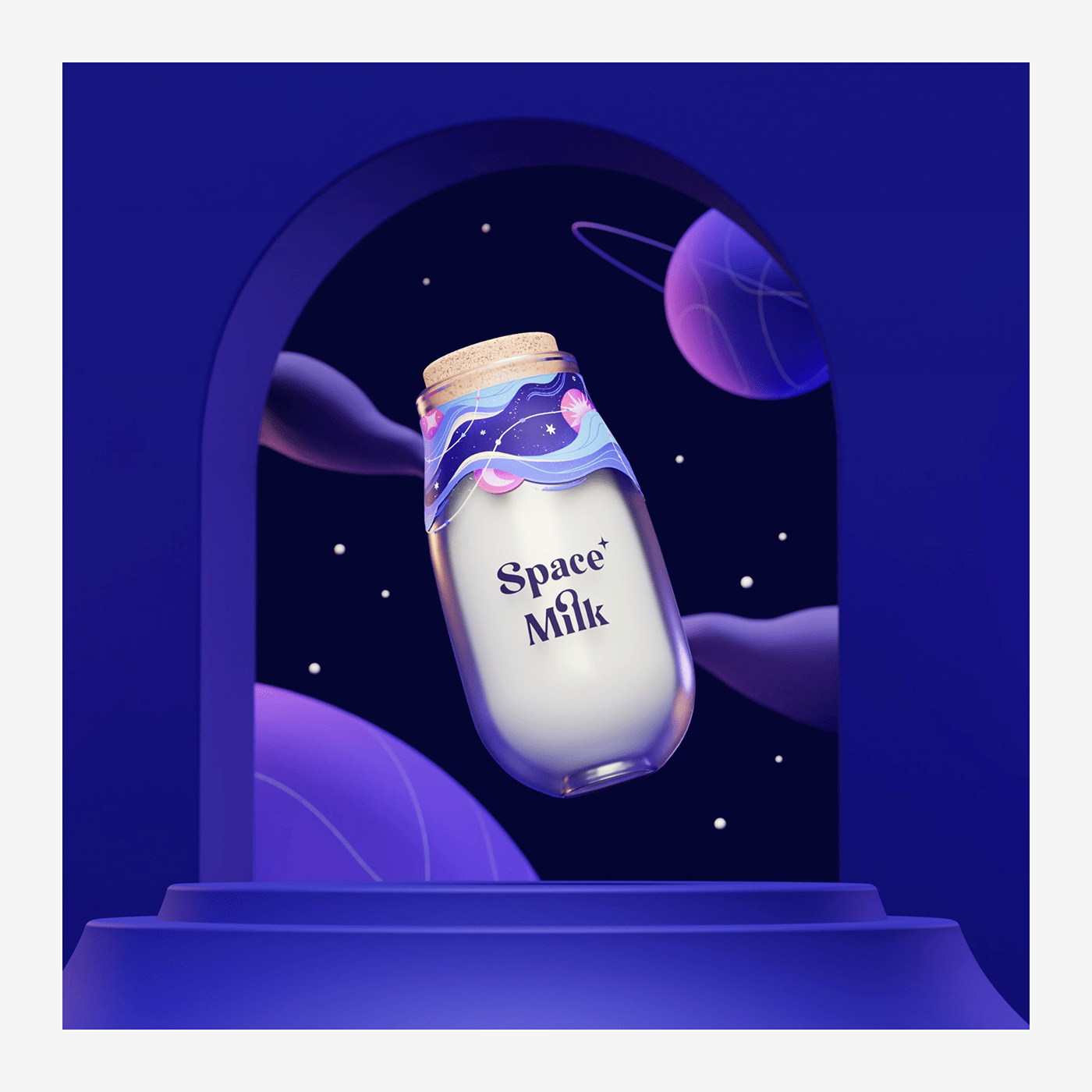 Space Milkţ̸Ʒ<a href=http://dekaron.com.cn/sheji/baozhuang/ target=_blank class=infotextkey>b</a><a href=http://dekaron.com.cn/ target=_blank class=infotextkey>O(sh)Ӌ(j)</a>