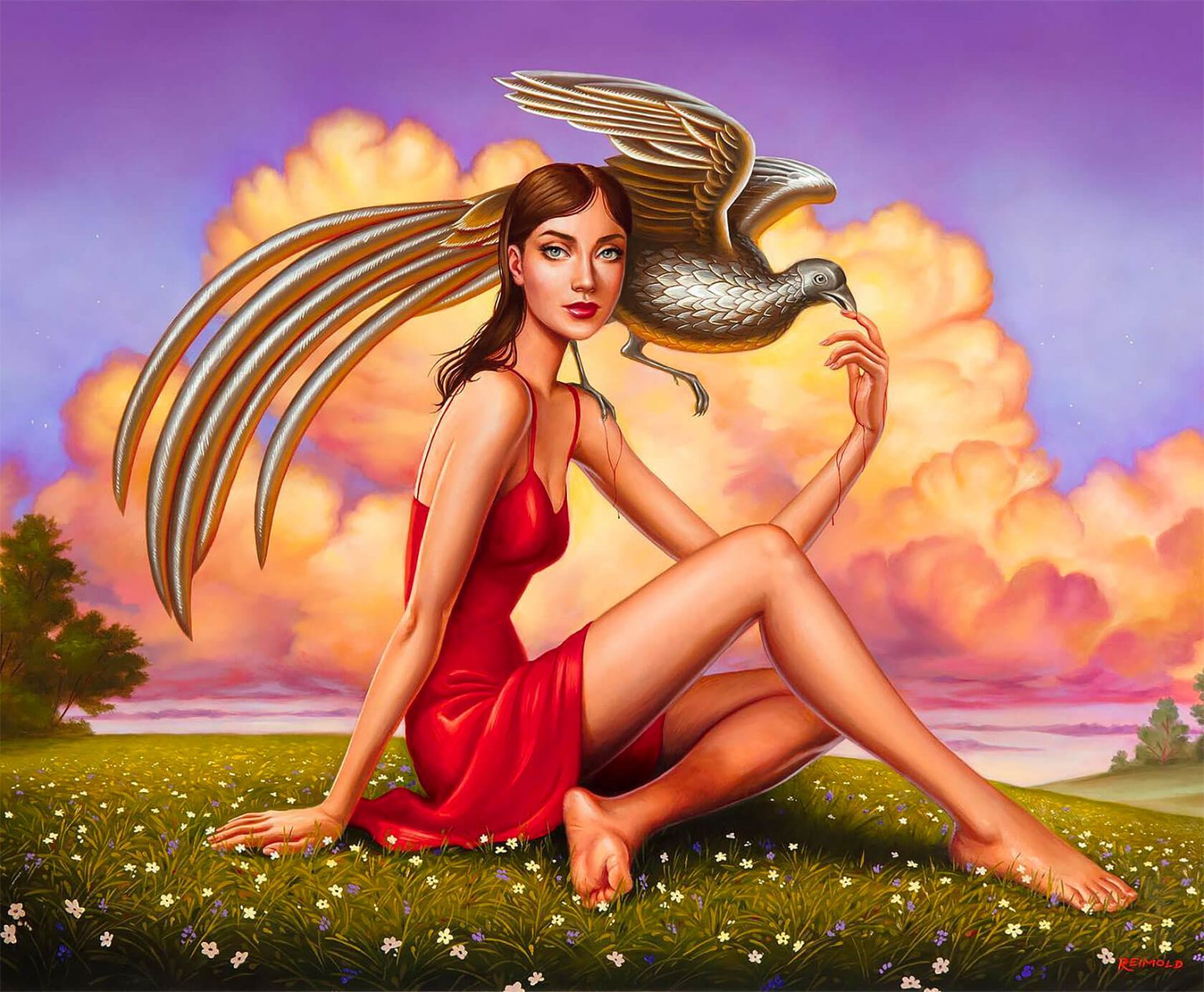 Allison Reimold美麗人物肖像<a href=http://dekaron.com.cn/sheji/chahua/ target=_blank class=infotextkey>插畫</a>