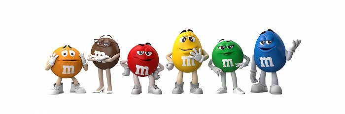 80余年歷史的M&M's巧克力更新IP品牌形象