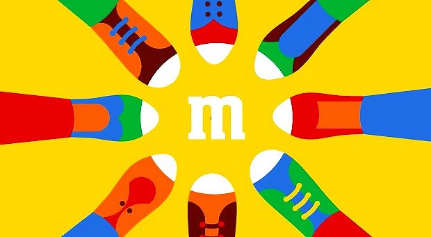 80余年歷史的M&M's巧克力更新IP品牌形象