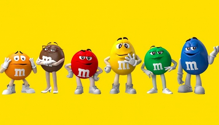 80余年歷史的M&M's巧克力更新IP品牌形象